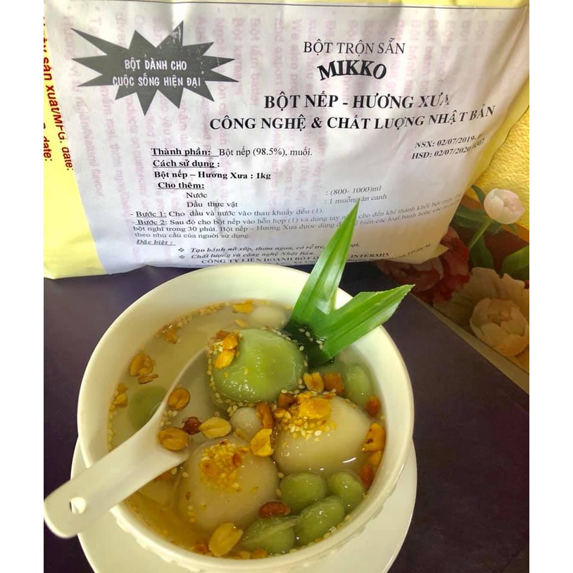 Bột nếp 1kg- MIKKO HƯƠNG XƯA