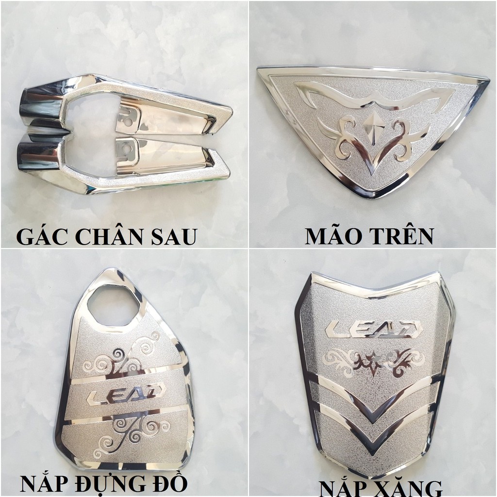 Ốp trang trí xe Lead 2017-2021 mạ crom Artistar