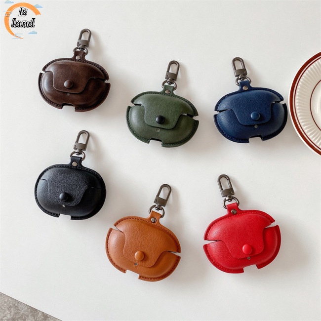 Vỏ Bảo Vệ Hộp Sạc Tai Nghe Bluetooth Beats Studio Buds Bằng Da Phong Cách Doanh Nhân Sang Trọng