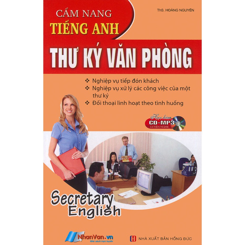 Sách - Cẩm Nang Tiếng Anh Thư Ký Văn Phòng - 8935072891817