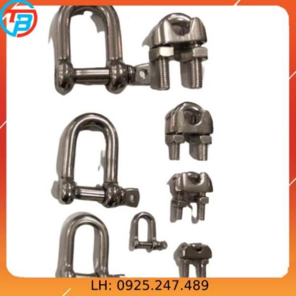 Ma ní U INOX 304 [ Phi 18mm ] CÁP THÉP Thái Bình VinàN