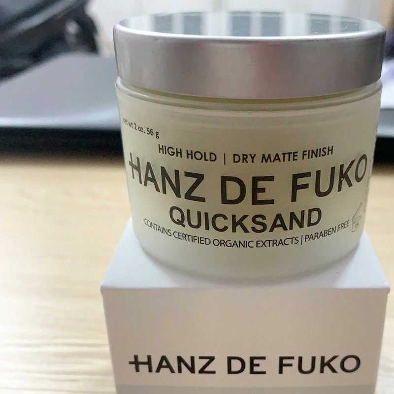 Sáp Vuốt Tóc Hanz De Fuko Quicksand 51.38ml USA + Tặng Lược Chaoba .