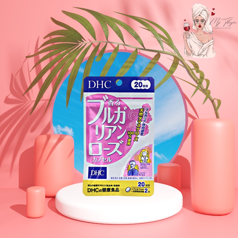 Viên uống thơm cơ thể tự nhiên DHC hương hoa hồng gói 20V - Mỹ Thuyền Cosmetic - M63