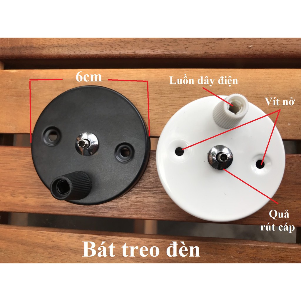 Bát treo đèn 6cm