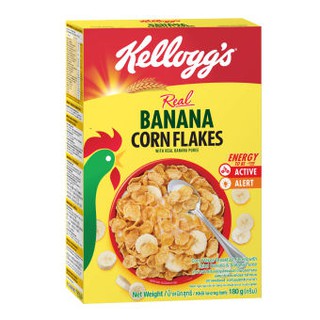 NGŨ CỐC DINH DƯỠNG CHUỐI VÀ BẮP HIỆU KELLOGG'S 180G