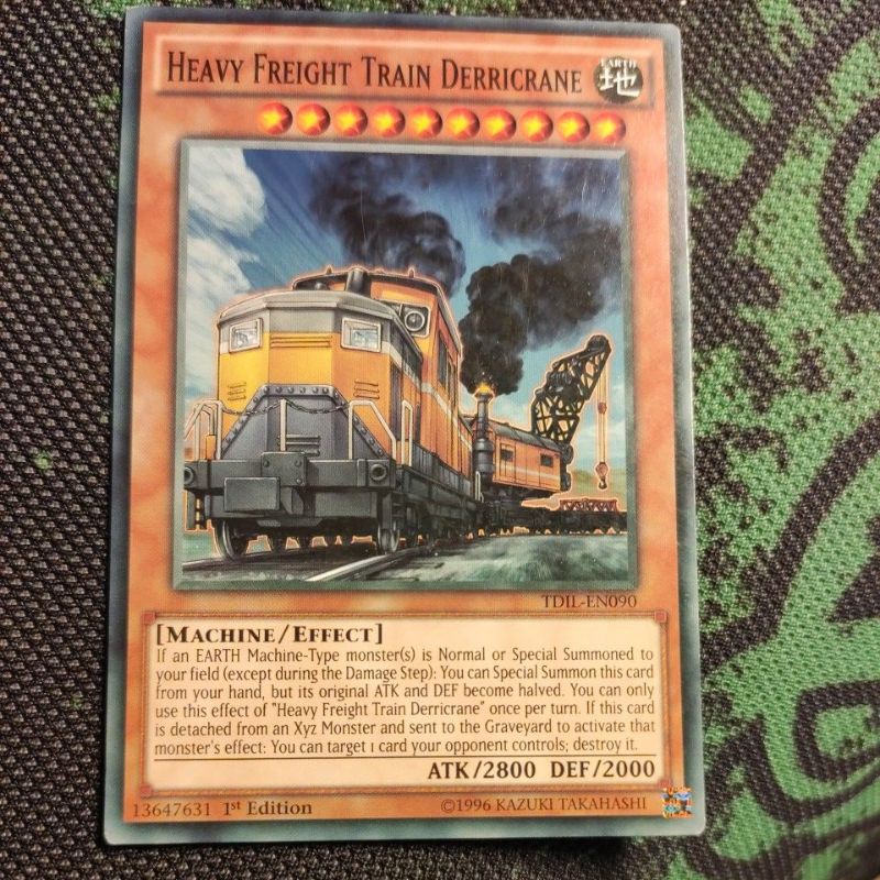 Thẻ bài Yugioh: Heavy Freight Train Derricrane - TDIL-EN090 - Common
