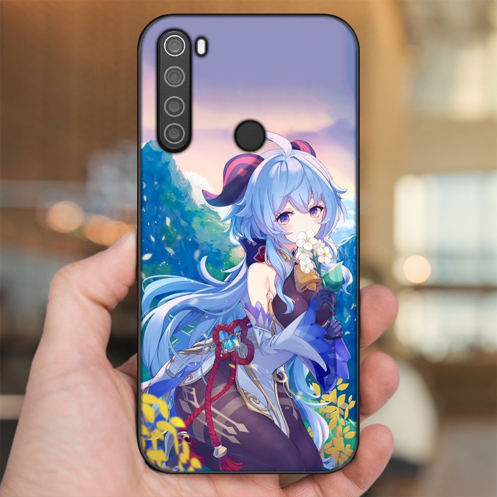 Ốp lưng Xiaomi Redmi Note 8 viền đen in hình Ganyu Genshin Impact