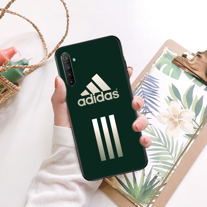 Ốp Điện Thoại Tpu Dẻo Họa Tiết Logo Adidas Thời Trang Cho Oppo Realme C2 C3 C11 C12 C15 C17 C20 C21 V15 5g 8