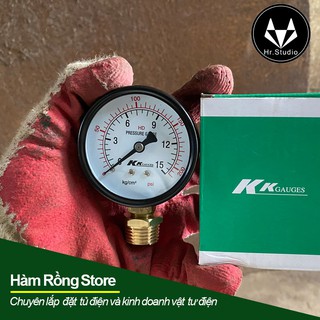 Đồng hồ đo áp lực nước KK 15KG trong PCCC
