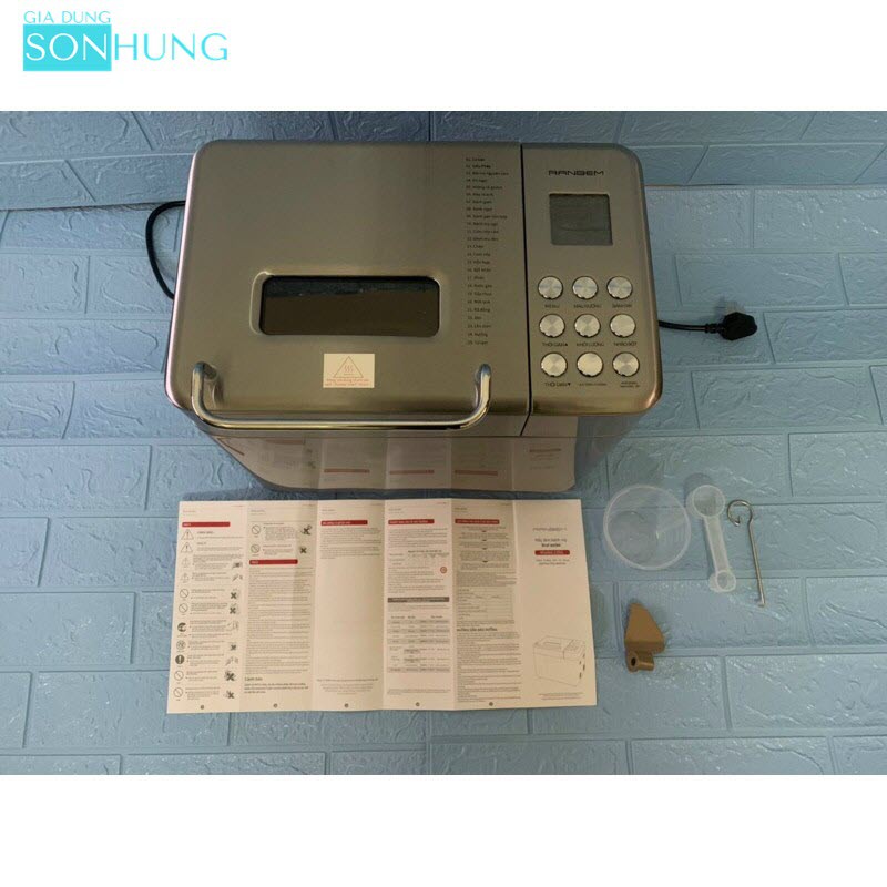 MÁY LÀM BÁNH MỲ RANBEM 135G CÔNG SUẤT 300W