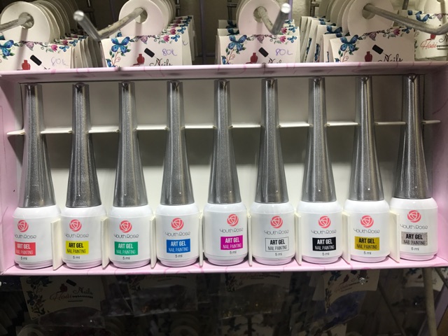 Set cọ nét Rose - Phụ kiện Nail