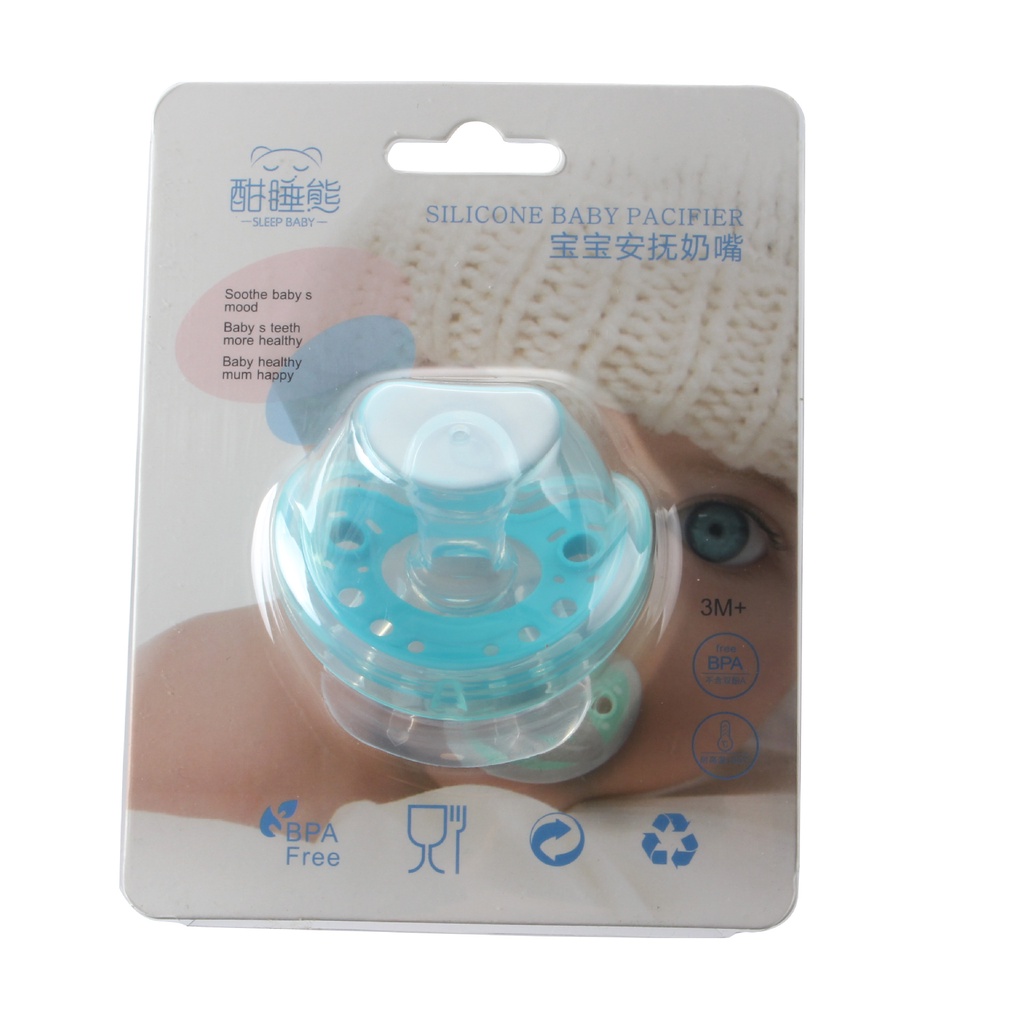 Núm Ti Giả Bằng silicone Mềm Mại An Toàn Dành Cho Trẻ