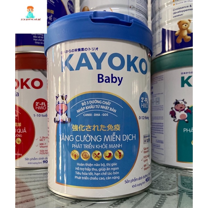 Sữa bột Kayoko Baby công nghệ Nhật 900g