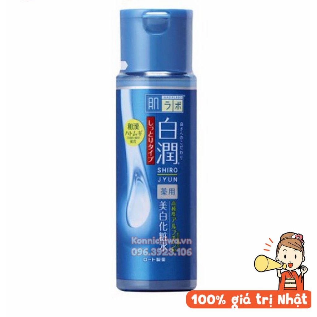 [MẪU MỚI] Nước hoa hồng Hada Labo dưỡng ẩm, lành tính Nhật Bản 170ml (nhiều loại)