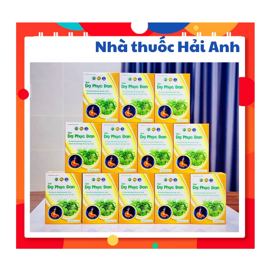 DẠ PHỤC ĐAN  hỗ trợ triệu chứng dạ dày