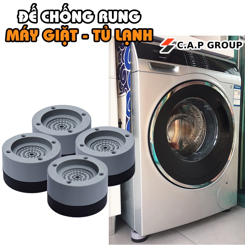 Chống rung máy giặt - Giá Đỡ - Kê Chân Tủ Lạnh Chống Trượt Chống Sốc Tiện Dụng