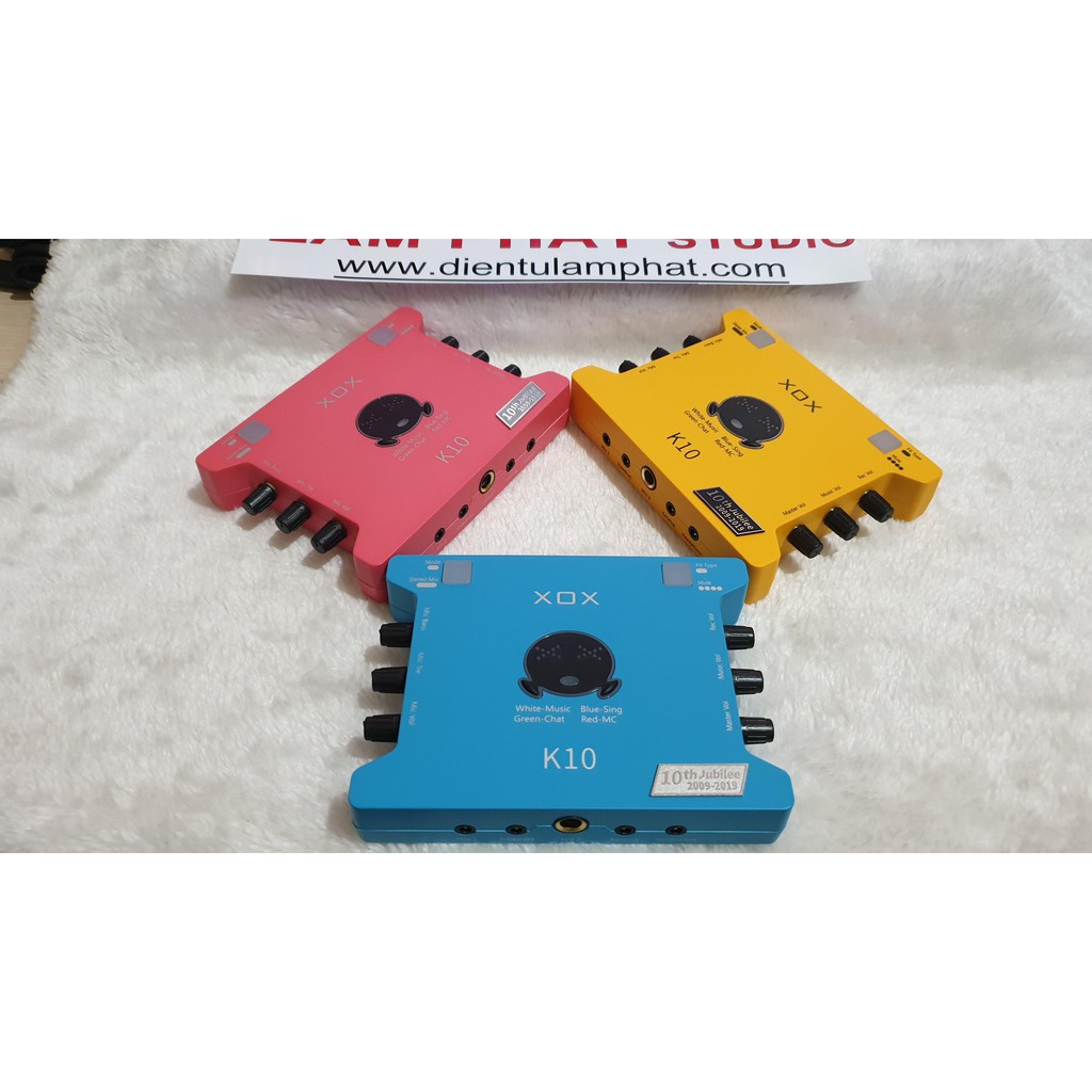 Bộ Sound Card K10 - 2010 và Micro Thu Âm BM900 - Chân Kẹp Mic - Màn Lọc