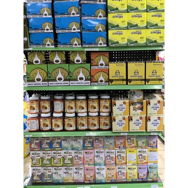 🇹🇭Xương Thưởng Gặm Sạch Răng Cho Chó Goodies Dog Chews Energy Fruity Sticks 400g