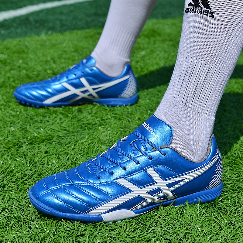 Giày Futsal mới Cổ cao Giày bóng đá Chuyên nghiệp Kích thước: 35-45 AS FG/TF Soccer Shoes Thích hợp cho sân cỏ nhân tạo