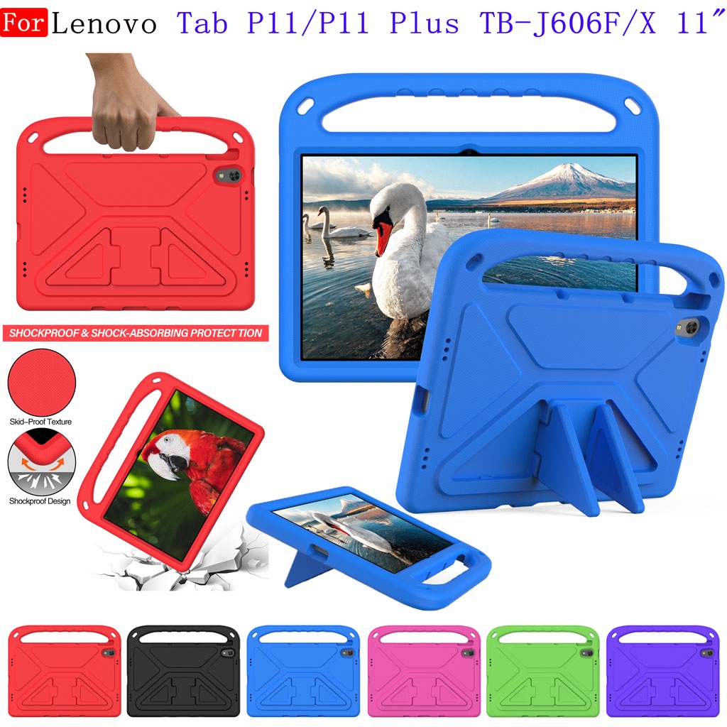 Ốp Máy Tính Bảng Bằng Eva Chống Sốc An Toàn Cho Bé Lenovo Tab P11 / P11 Plus TB-J606F / X 11 inch