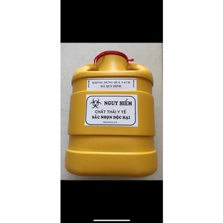 Bình hủy kim tiêm , bơm tiêm 6,8 lít