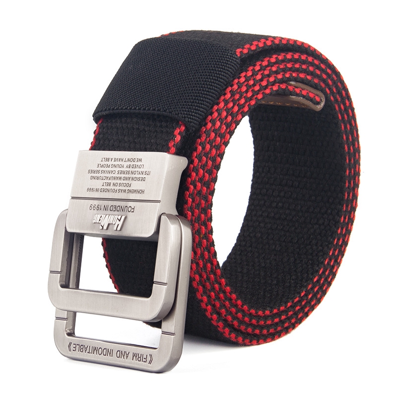 Thắt lưng vải canvas phối cotton thời trang chất lượng cao cho nam