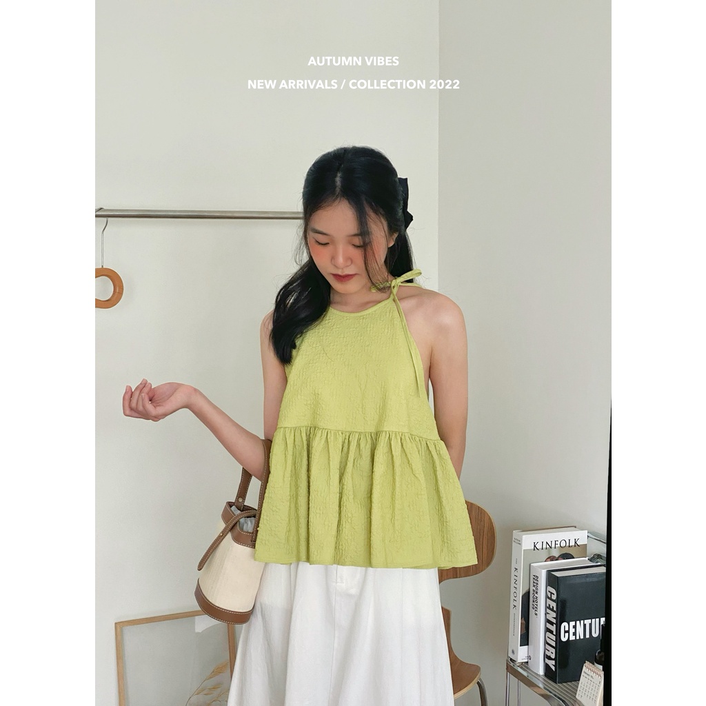 ÁO YẾM HOA NỔI CHÂN BÈO_AV1425