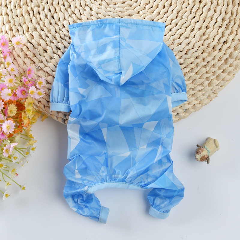 Áo Chống Nắng Bốn Chân Bảo Vệ Bốn Chân Bằng Lụa Lạnh Mỏng Mát Mẻ Thoáng Khí Dành Cho Cún Cưng {27Pets