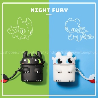 Airp.0ds Case ⚡ Freeship ⚡ RỒNG CUTE Case Tai Nghe Không Dây Airp.0ds 1/2/i12/PRO - Tuấn Case 75