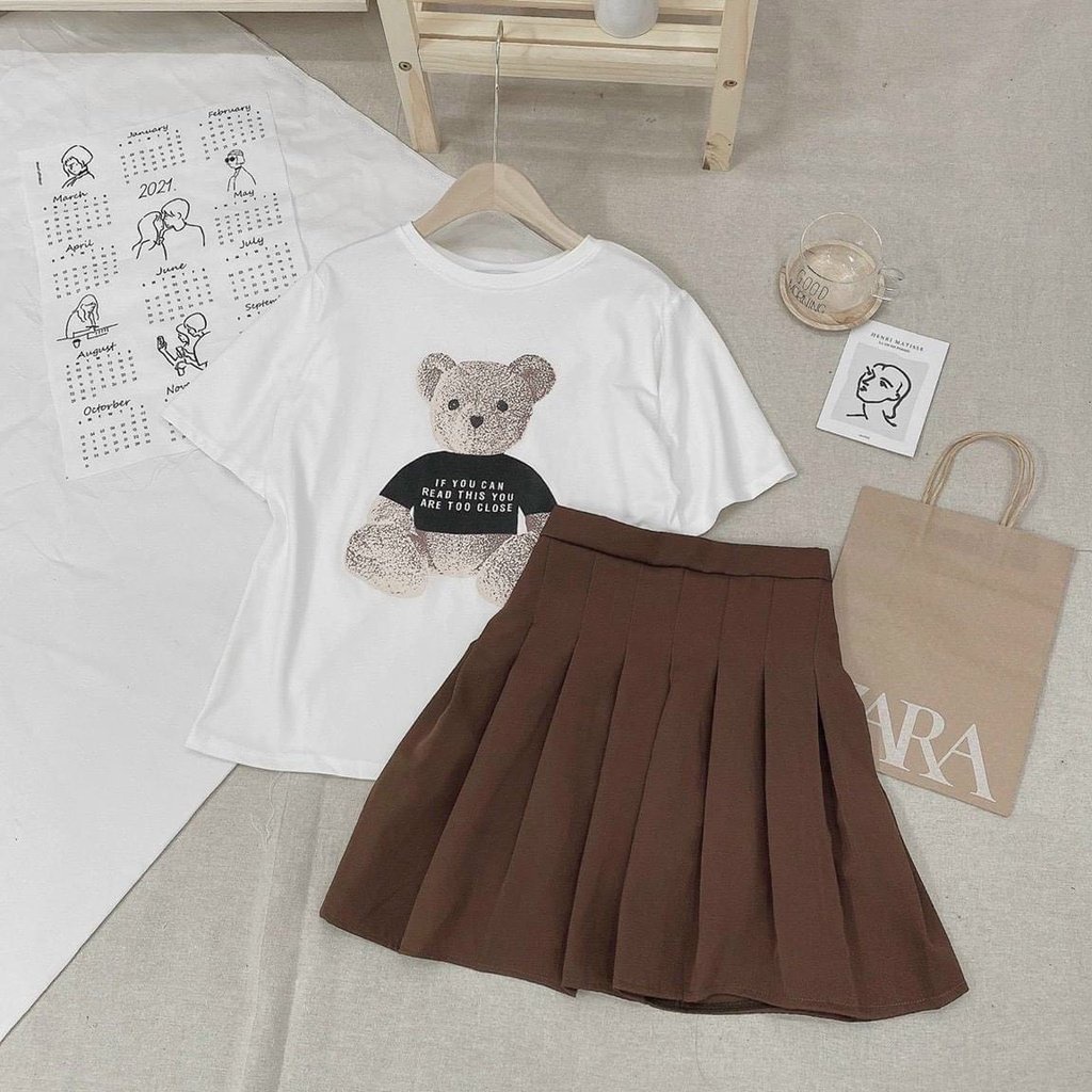 Chân váy Tennis Xếp ly mùa lạnh chất Dày dặn Siêu ấm vải Vitex có Khóa kéo sau Lưng phong cách Ulzzang🌸 Đầm nữ Hàn quốc | BigBuy360 - bigbuy360.vn