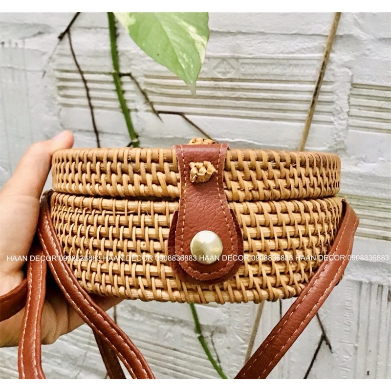 Túi mây tròn nhiều mẫu - đường kính 18cm