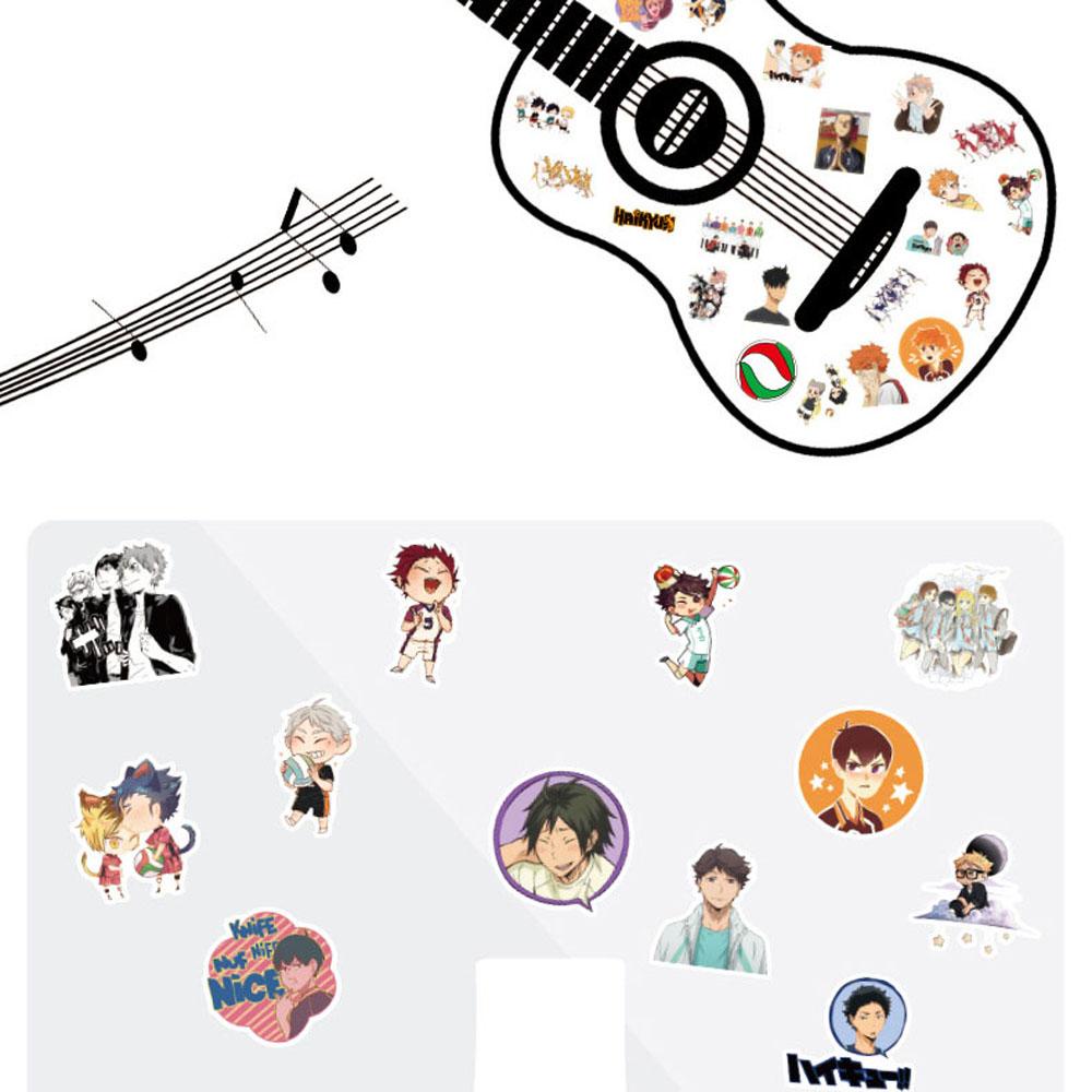 Miếng Dán Họa Tiết Hoạt Hình Anime Dễ Thương Dùng Trang Trí DIY