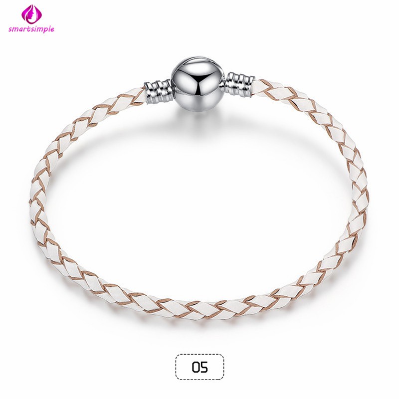 Vòng Tay Da 3mm Thiết Kế Đơn Giản