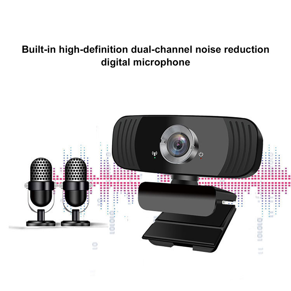 Webcamb3 Hd 1080p Kèm Micro Tiện Dụng Cho Máy Tính