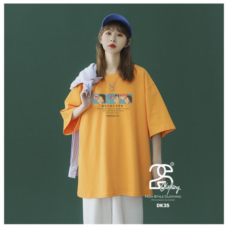 Áo Thun Unisex 2S Clothing - DK35 Form Rộng Tay Lỡ, Áo Phông Nam Nữ Freesize hg