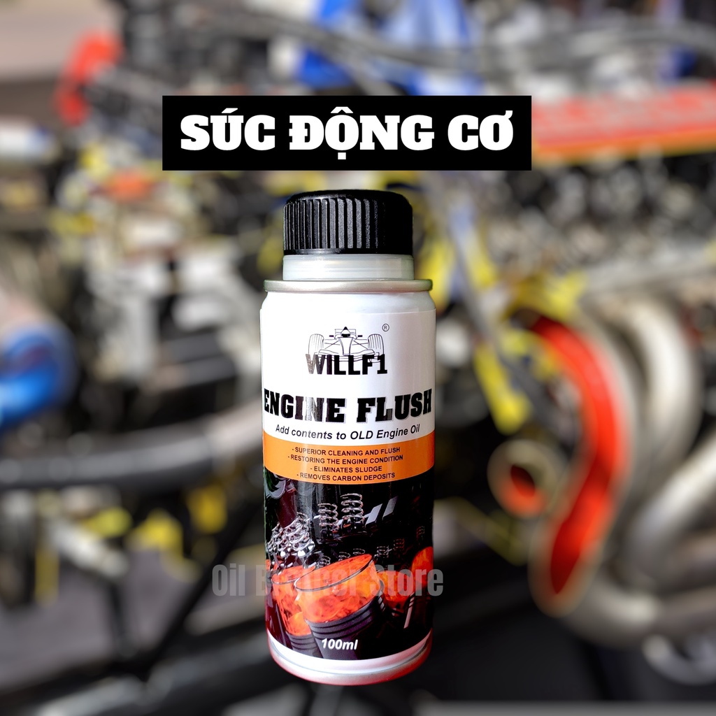 Phụ gia WILLF1 vệ sinh, bảo dưỡng toàn diện động cơ.