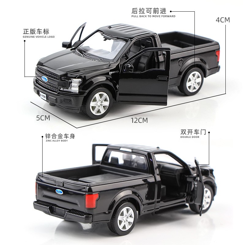 Mô Hình Xe Bán Tải Fordo Polo 136 Ford F150