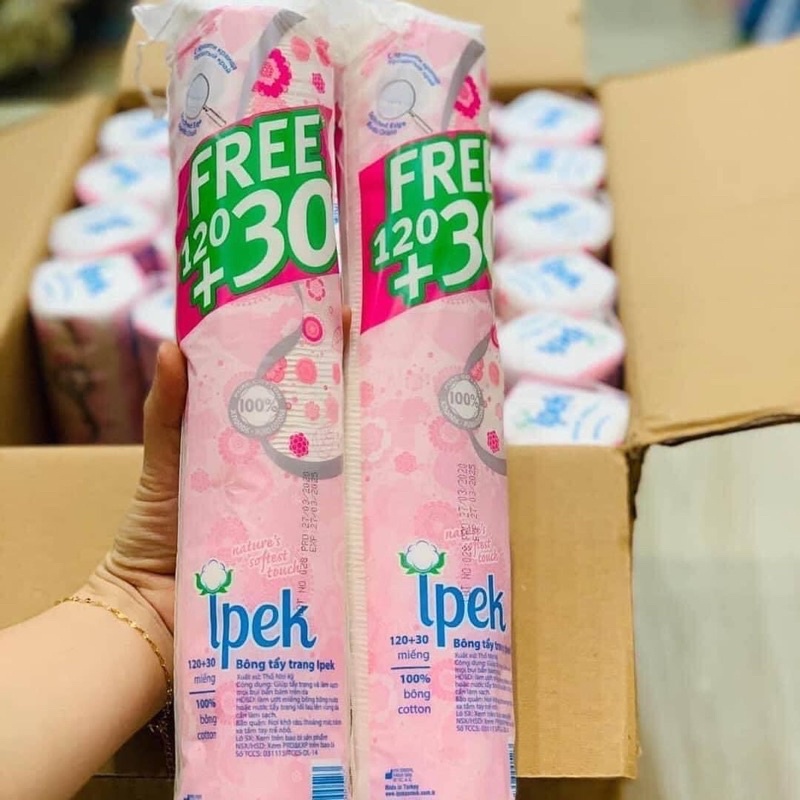 ✅Bông Tẩy Trang Ipek Klasik Cotton Pads/ Olea