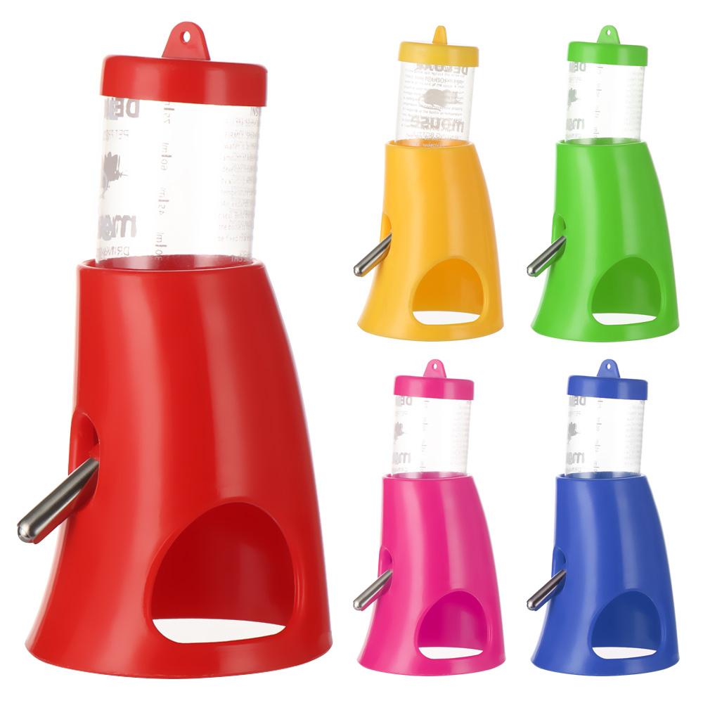 Bình Uống Nước Tự Động Bằng Nhựa 80ML Thời Trang Cho Chuột Hamster