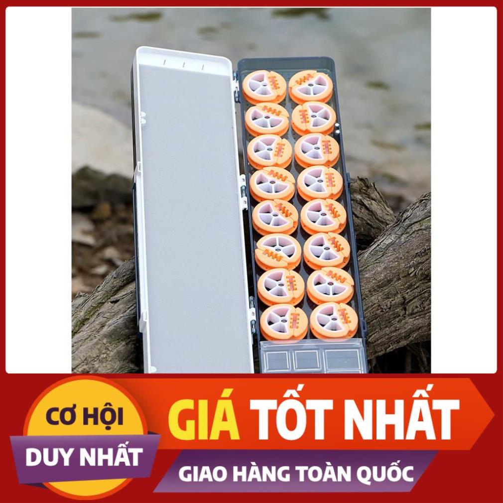 Hộp Đựng Phao_Bộ Trục Thẻo Câu Đài Silicon Dài 55cm -