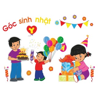 Combo 2 bộ tranh góc mầm non