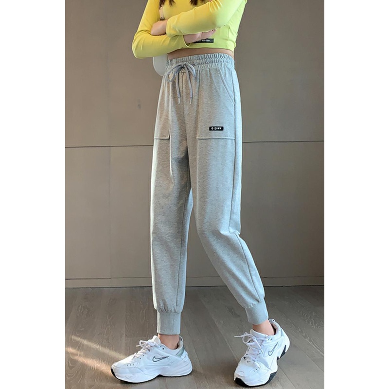 NRVP Quần Thể Thao Ống Rộng Phong Cách Thời Trang Hàn Quốc Dành Cho Nam Và Nữ