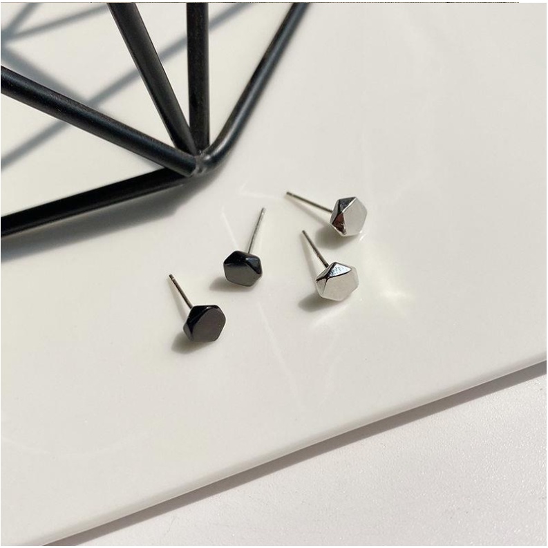 📛 RẺ VÔ ĐỊCH 📛 BÔNG TAI KHỐI HÌNH HỌC 2 MÀU ĐƠN GIẢN CÁ TÍNH CHO NAM VÀ NỮ