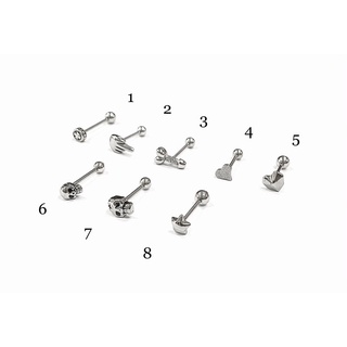 Khuyên lưỡi thời trang/ khuyên lưỡi thép y tế không gỉ