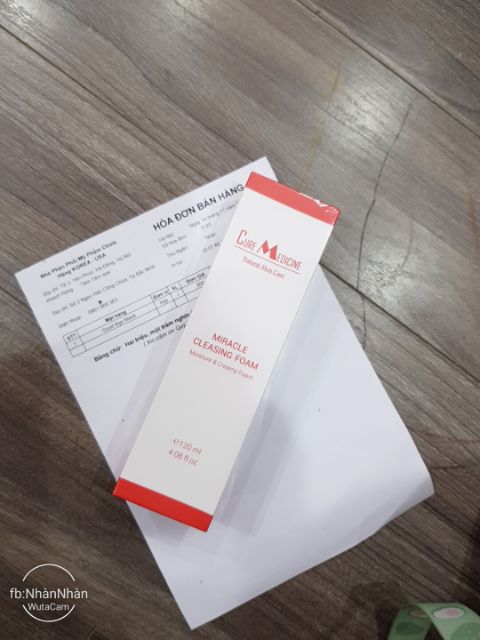 Sữa rửa mặ5 Cure medicine