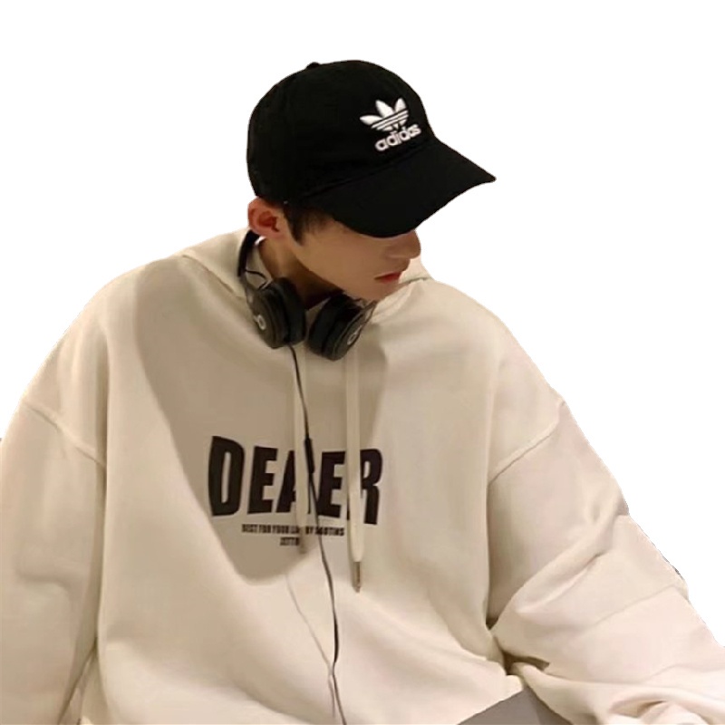 Áo hoodie Thể Thao Dáng Rộng Thoải Mái Phong Cách Hip Hop Đường Phố Cho Nam Cỡ M-5XL