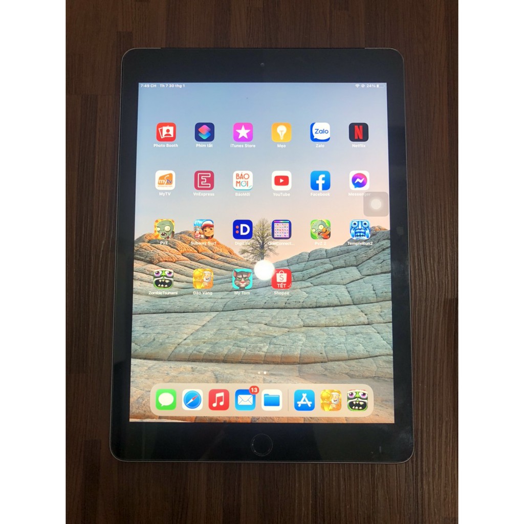 Ipad gen 6 32Gb full box by pass only wifi