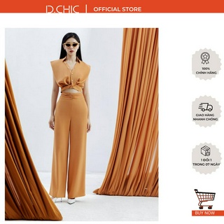 Quần dài dáng suông nhún cạp d.chic ms: 482638