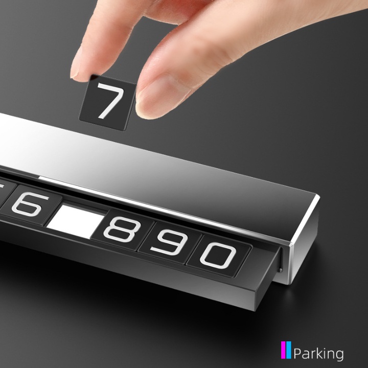 Bảng số điện thoại cao cấp trên ô tô BD127