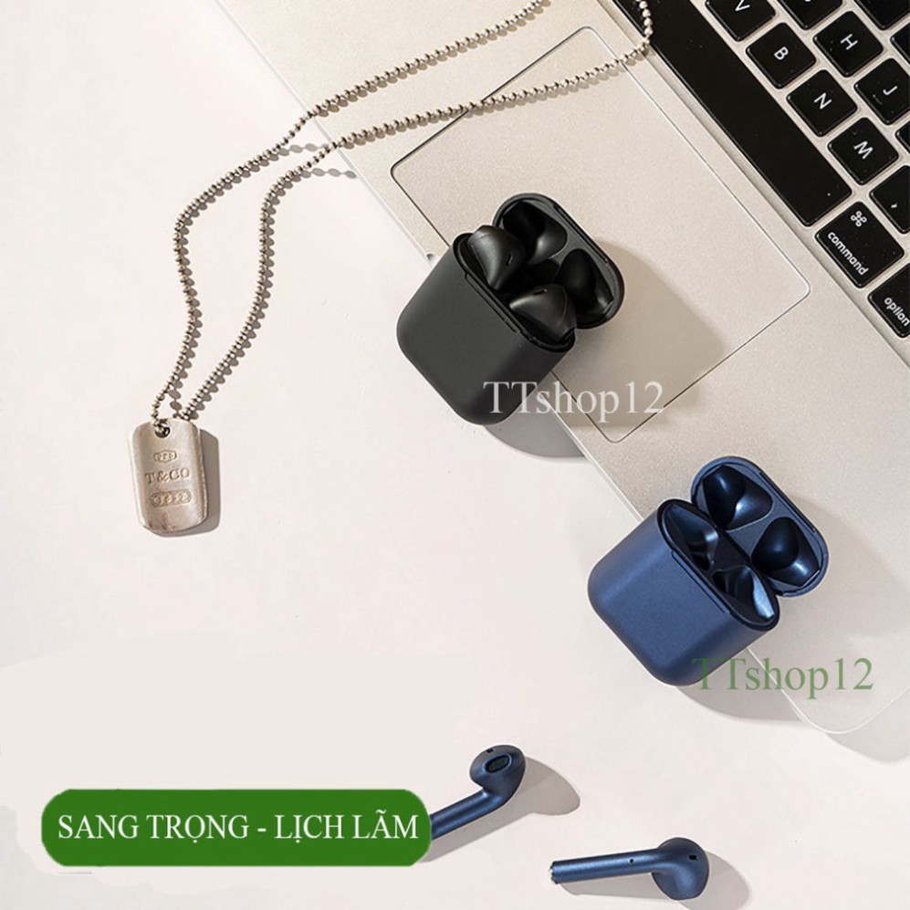 GIÁ GIẬT MINH [VIDEO SO SÁNH] Tai Nghe Bluetooth InPods 12 Chính hãng Chống Nước IPX4 Cảm Biến 1 chạm âm thanh siêu hay 